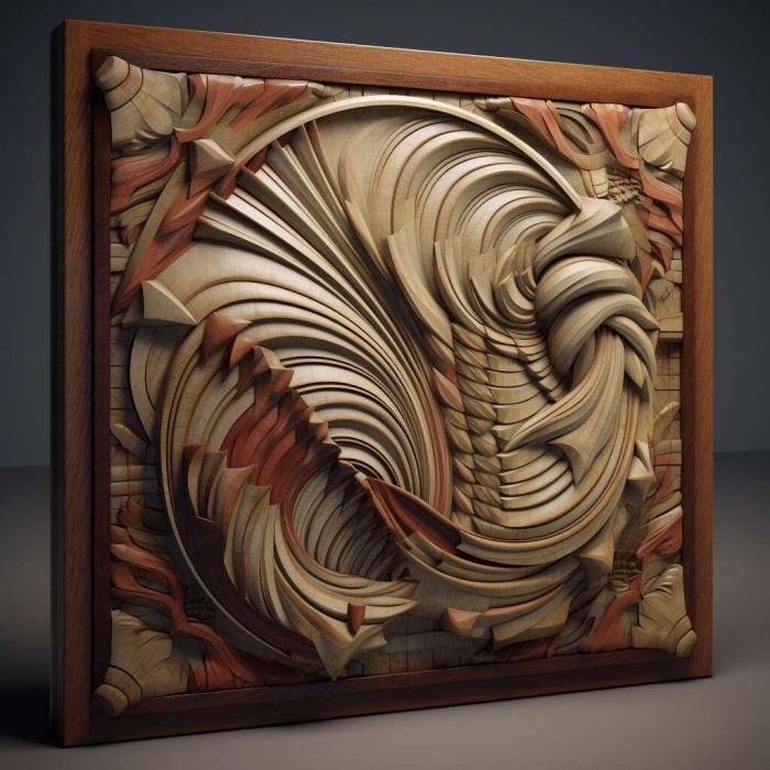 نموذج ثلاثي الأبعاد لآلة CNC 3D Art 